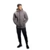 Bauer Fleece 3D Men's Full Zip Hoodie - Grey -Bauer 2df03c3919dfbbfdbf211956c90caaec