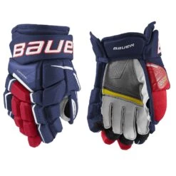 Bauer Supreme Ultrasonic Junior Hockey Gloves (2021) -Bauer 2fbda683fca30854a11f95e9ddfb415c