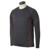 Bauer Essential Youth Long Sleeve Base Layer Top - Dark Grey (2019) -Bauer 568da2b1516a81a9b5b0e4ffdf55baea