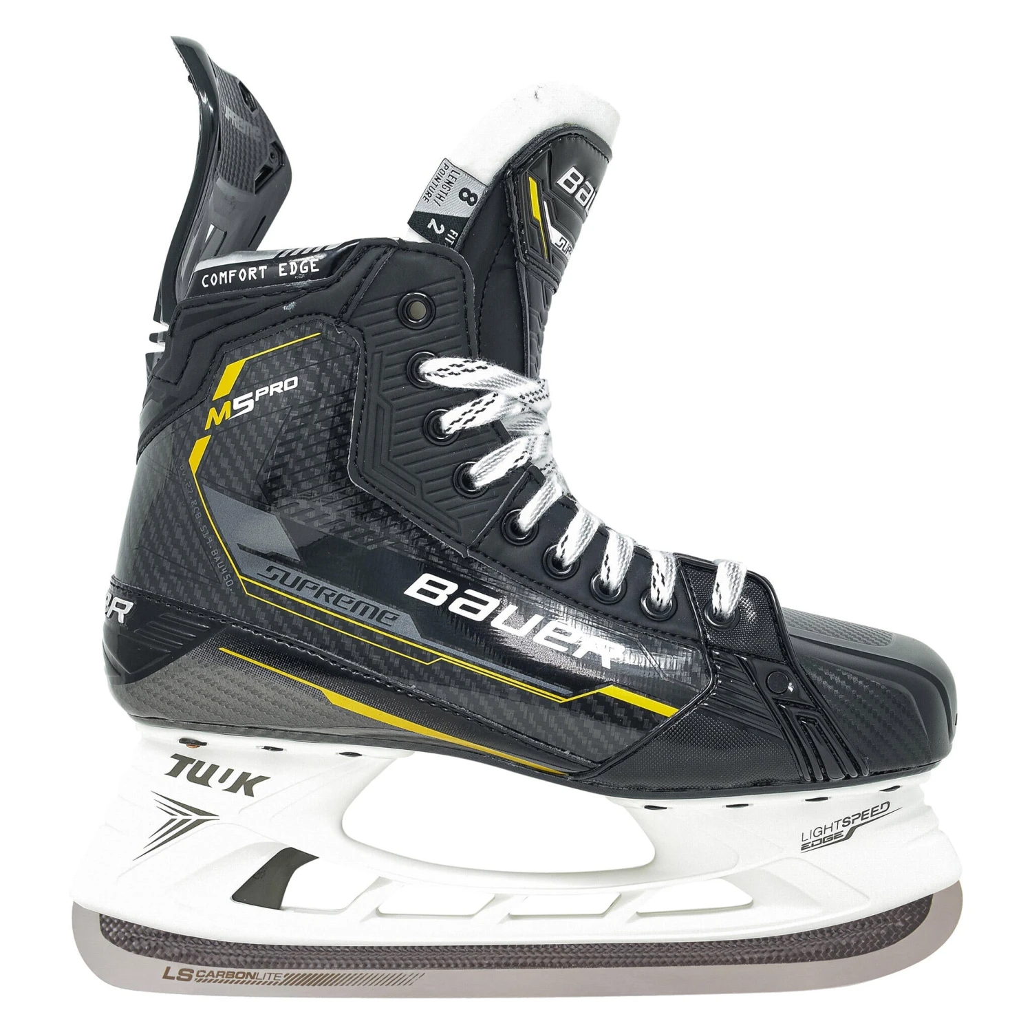 Bauer Supreme M5 Pro Senior Hockey Skates (2022) With Carbonlite Steel 3 Bauer Supreme M5 Pro Senior Hockey Skates (2022) With Carbonlite Steel