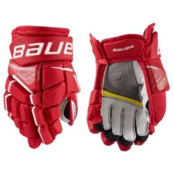 Bauer Supreme Ultrasonic Junior Hockey Gloves (2021) -Bauer 7998f8b240fcde3fd748d17232ac3b51