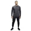 Bauer Fleece Men's Long Sleeve Training Tee- Grey -Bauer 88ab0d1708201e4caf83b00742c44209