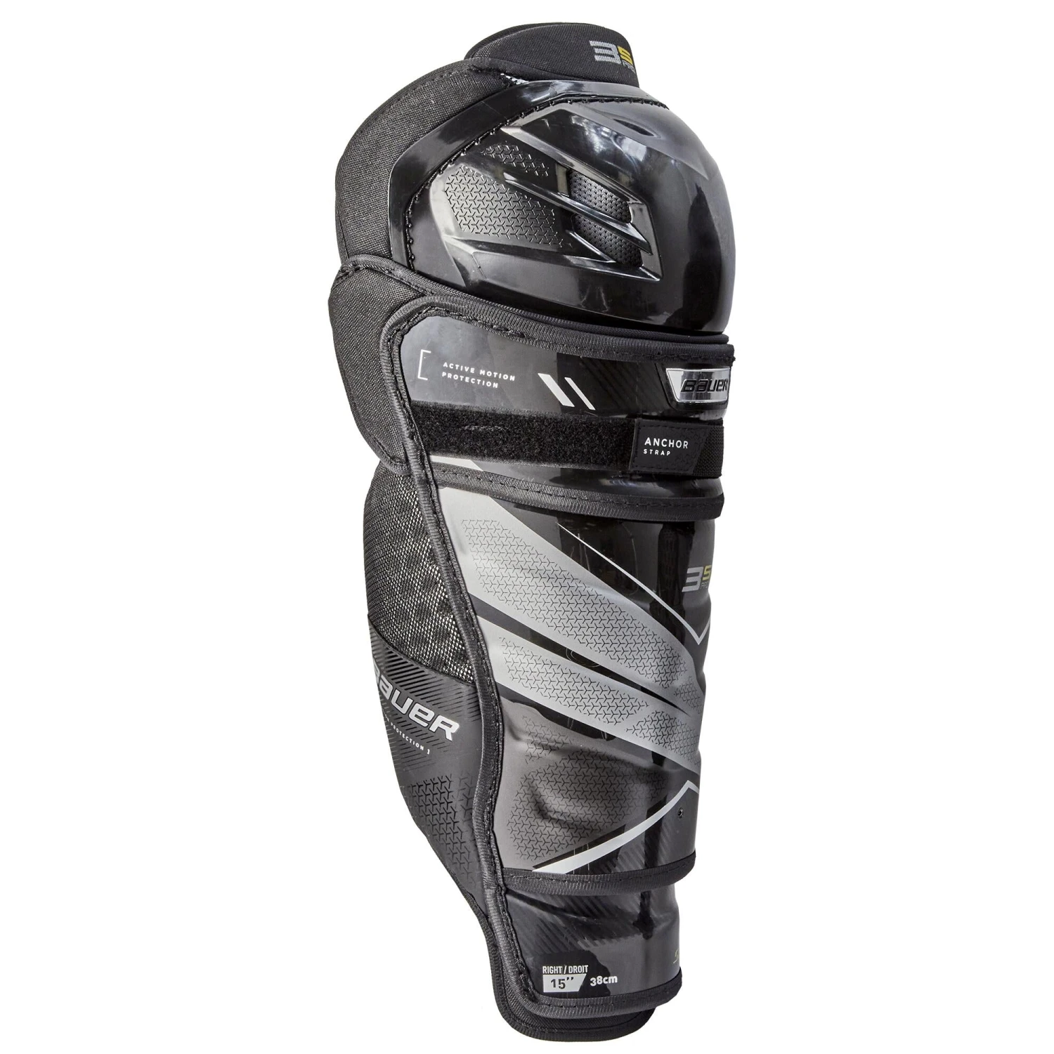 Bauer Supreme 3S Pro Intermediate Hockey Shin Guards (2021) 3 Bauer Supreme 3S Pro Intermediate Hockey Shin Guards (2021)