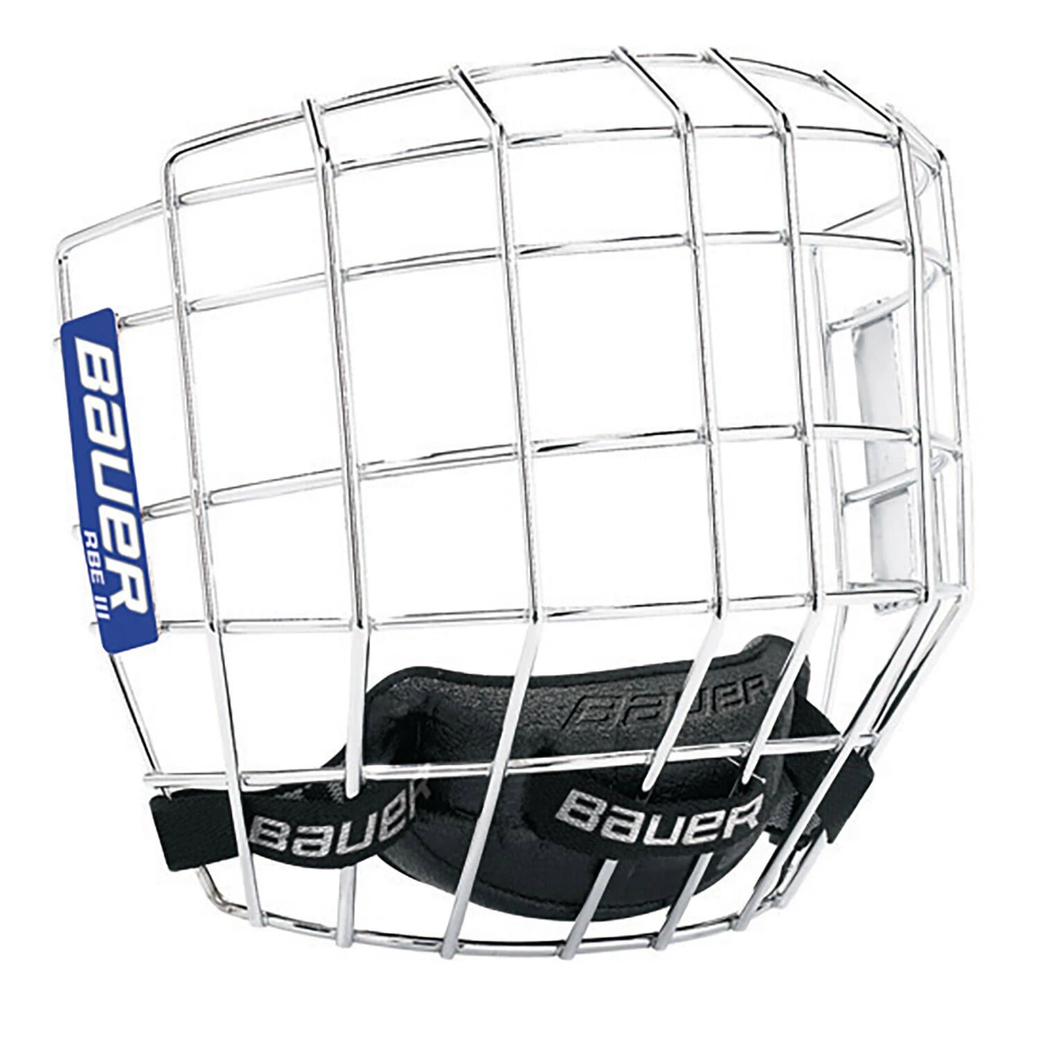 Bauer RBE III Junior Chrome Hockey Facemask 3 Bauer RBE III Junior Chrome Hockey Facemask